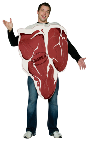 T-Boner Adult Costume - Click Image to Close