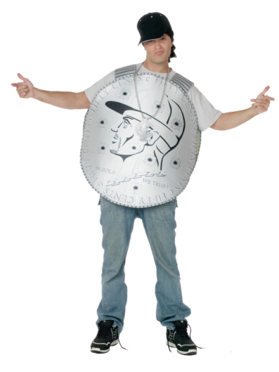 Fifty Cents Adult Costume - Click Image to Close