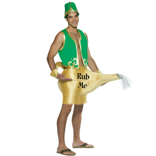 Genie in the Lamp Adult Costume - Click Image to Close