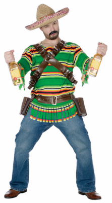 Tequila Pop 'N' Dude Adult Costume - Click Image to Close