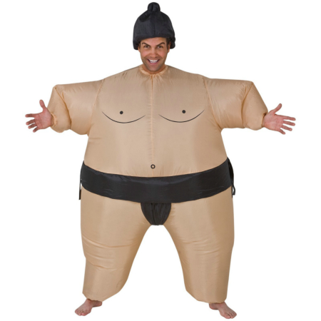 Inflatable Sumo Adult Costume - Click Image to Close