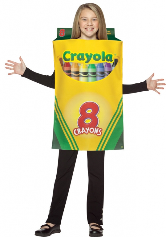 Crayola Crayon Box Child Costume - Click Image to Close