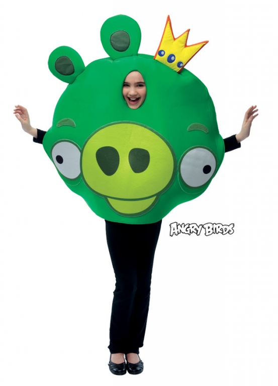 Angry Birds King Pig Costume - Click Image to Close