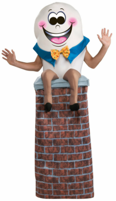 Humpty Dumpty Adult Costume - Click Image to Close
