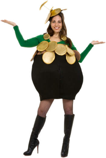 Pot-O-Gold Adult Costume - Click Image to Close