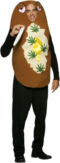 Totally Baked Potato Adult Costume - Click Image to Close