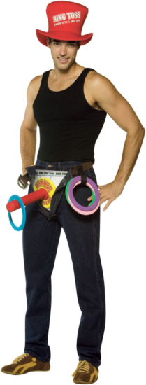 Ring Toss Adult Costume - Click Image to Close