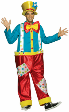 Clown (Male) Adult Circus Costume