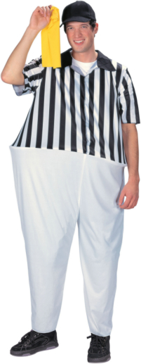 Large Referee Adult Costume