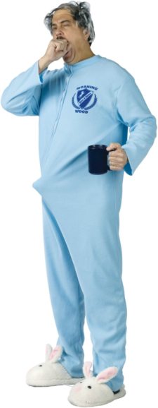 Morning Wood Adult Costume - Click Image to Close