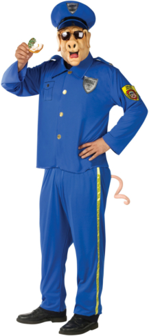 Officer McBacon Adult Costume - Click Image to Close