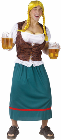 Miss German-breast Adult Costume - Click Image to Close