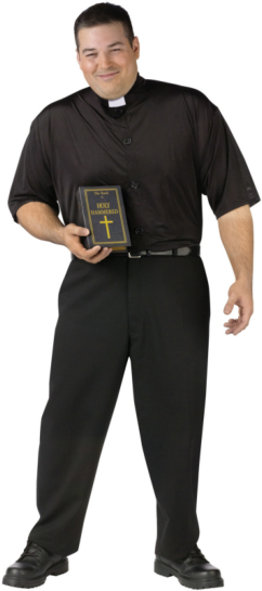 Holy Hammered Adult Plus Costume - Click Image to Close