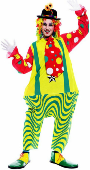 Clown Adult Costume - Click Image to Close