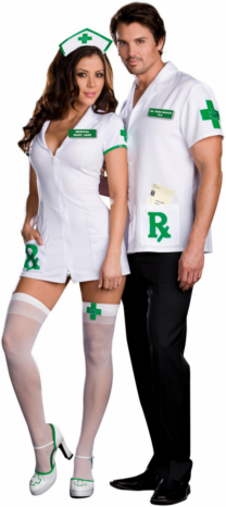 Dr. Herb Smoker Adult Costume - Click Image to Close