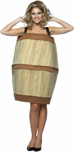 Barrel Adult Costume - Click Image to Close