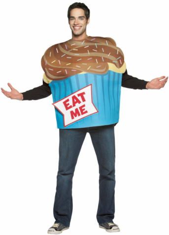 Eat Me Cupcake Adult Costume - Click Image to Close