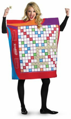 Scrabble Deluxe Adult Costume - Click Image to Close