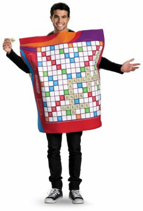 Scrabble Deluxe Adult Costume - Click Image to Close