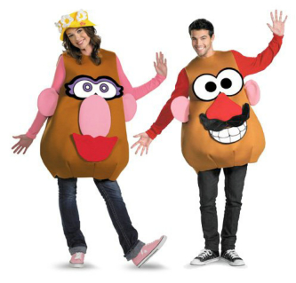 Mr. or Mrs. Potato Head Deluxe Adult Costume - Click Image to Close