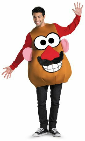 Mr. or Mrs. Potato Head Deluxe Adult Costume - Click Image to Close