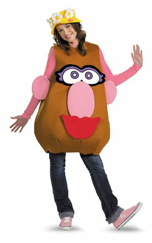 Mr. or Mrs. Potato Head Deluxe Adult Costume - Click Image to Close