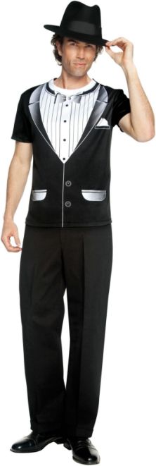 Tuxedo T-Shirt Adult Costume