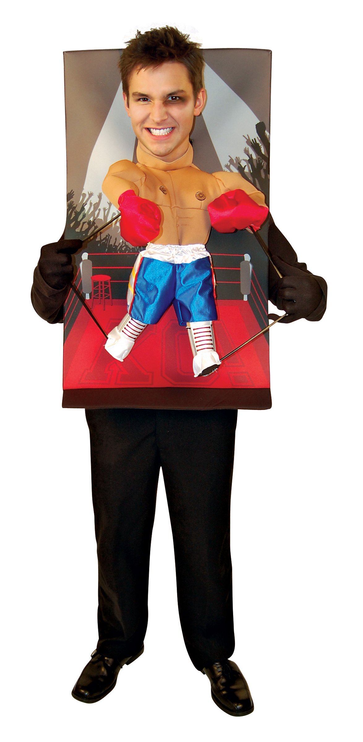 Teenie Weenies Boxer Adult Costume - Click Image to Close