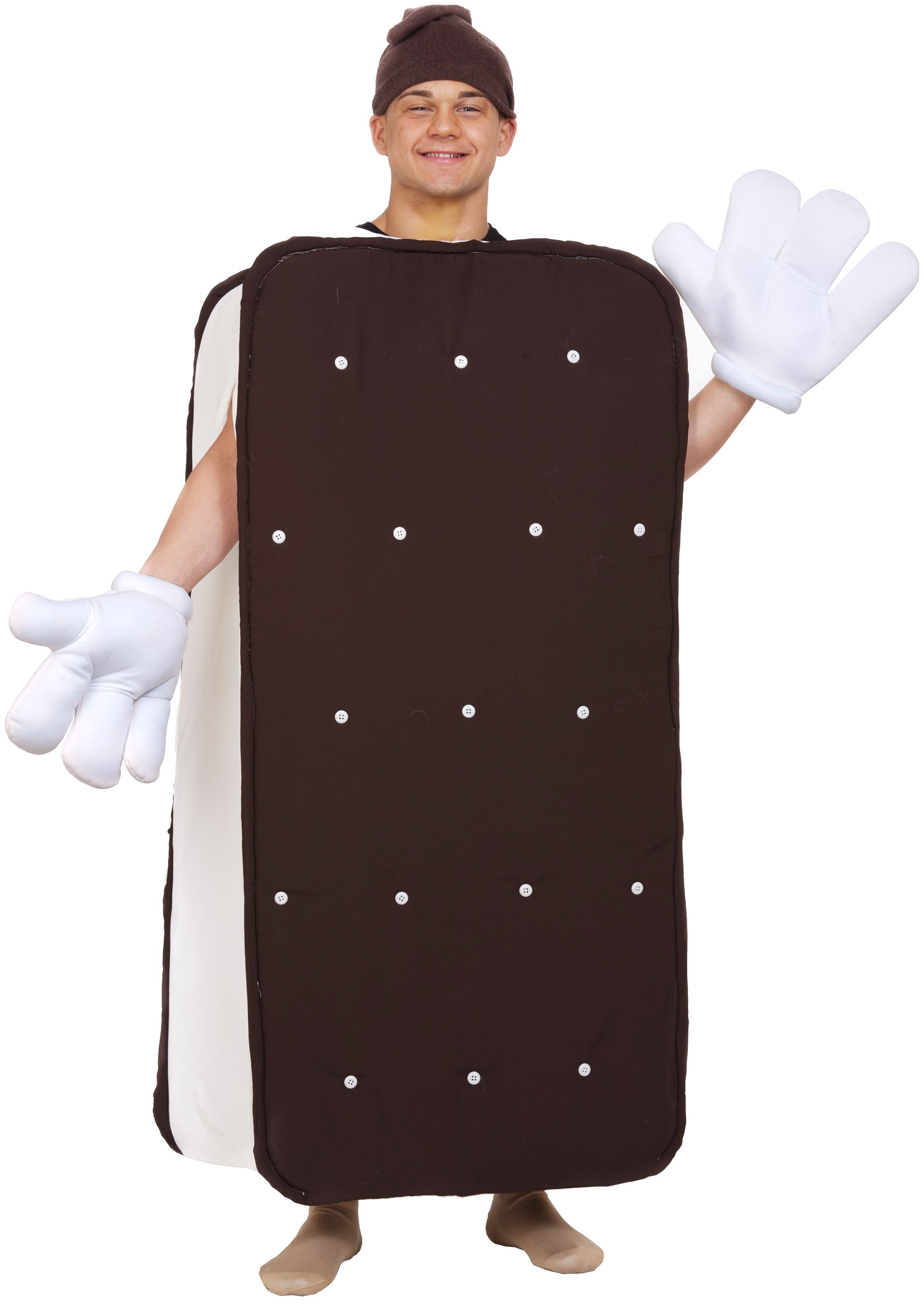 Ice Cream Sandwich Adult Costume - Click Image to Close