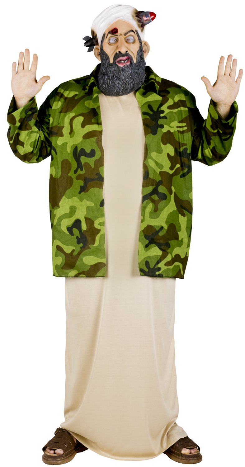 Osama Bin Laden Adult Plus Costume - Click Image to Close