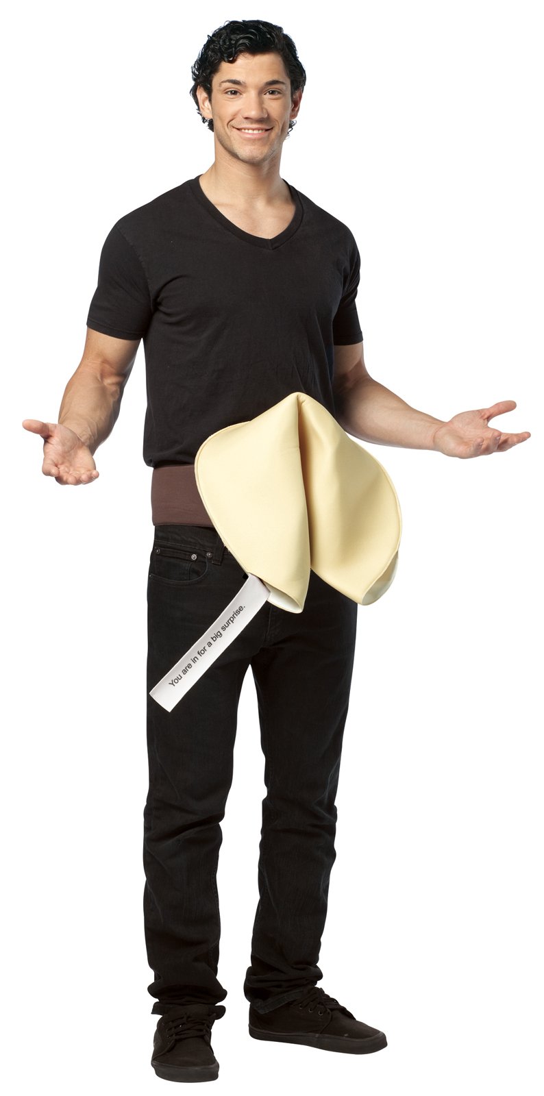 Fortune Cookie Adult Costume - Click Image to Close