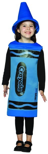 Crayola Blue Crayon Costume