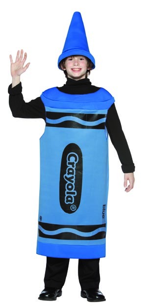 Blue Crayola Crayon Costume