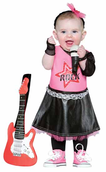 Future Rock Star Girl Costume