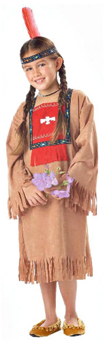 Child Indian Girl Costume - Click Image to Close