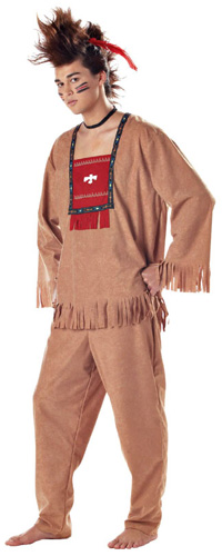 Adult American Indian Costume - Click Image to Close