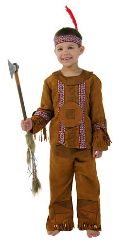 Boys American Indian Toddler Costume - Click Image to Close