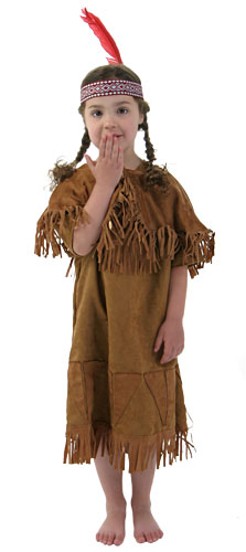 American Indian Girl Costume - Click Image to Close