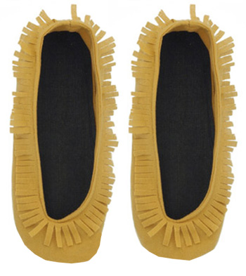 American Indian Moccasin Shoe Covers - Click Image to Close