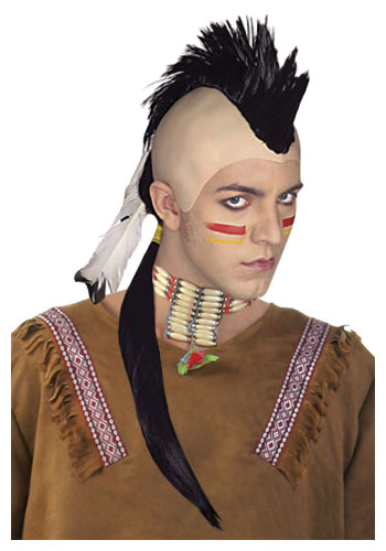 Indian Mohawk Hair - Click Image to Close