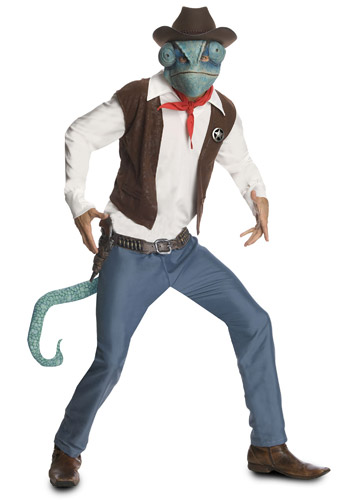 Adult Rango Cowboy Costume - Click Image to Close