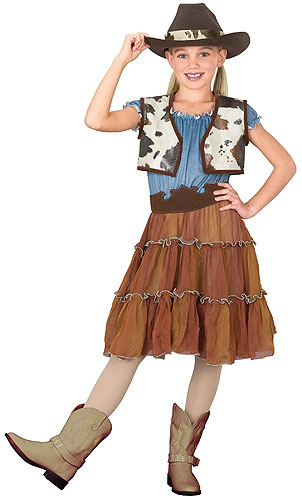 Kids Cowgirl Costume - Click Image to Close