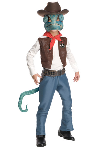 Kids Rango Cowboy Costume - Click Image to Close