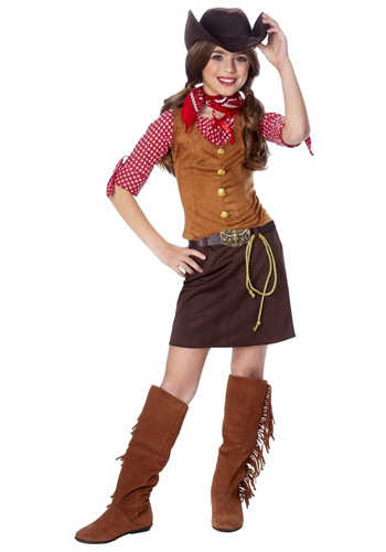 Girls Gun Slinger Costume - Click Image to Close