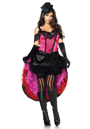 Can Can Girl Costume - Click Image to Close