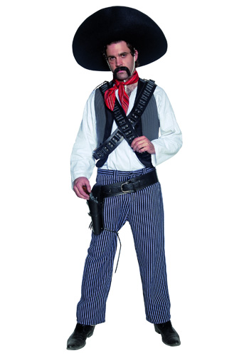 Western Mexican Bandit Costume