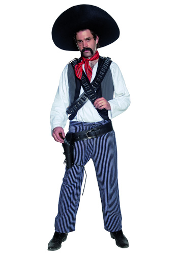 Western Mexican Bandit Costume - Click Image to Close