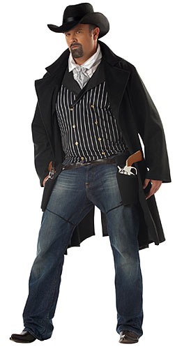 Plus Size Gunfighter Costume