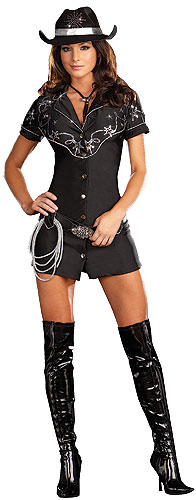 Rhinestone Cowgirl Costume - Click Image to Close