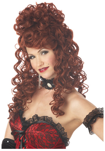 Saloon Girl Wig - Click Image to Close